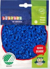 PLAYBOX Zažehľovacie korálky - tmavo modré 1000ks