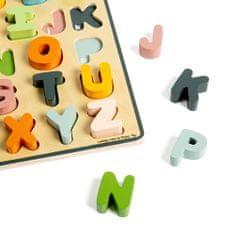 Bigjigs Toys Drevené puzzle veľké písmená - ABC