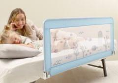 Jane JANÉ Zábrana na posteľ skladacia vhodná pre vysoké matrace 130 x 55 cm