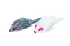 Karlie Plyšová hračka pre mačky Myš 2ks 12cm