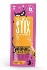 Schesir Cat pochúťka Stix Liquid Snack kura 6x15g