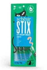 Schesir Cat pochúťka Stix Liquid Snack tuniak 6x15g
