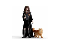 sarcia.eu SLH42635 Schleich Harry Potter - Hermione Granger and Crookshanks, figurine for children 6+