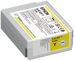 Epson ColorWorks SJIC42P-Y: Ink cartridge (C13T52M440), žltá, pro CW C4000e