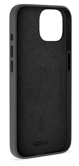 EPICO Mag+ kožený kryt iPhone 15 - čierny