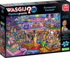 Jumbo Puzzle WASGIJ Mystery 25: Súťaž Eurosound! 1000 dielikov