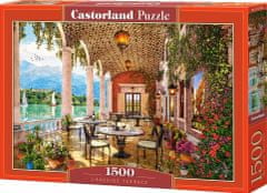 Castorland Puzzle Terasa pri jazere 1500 dielikov