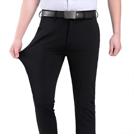 VIVVA® Elegantné pánske strečové nohavice s gumou | STRETCHIES