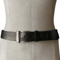 Mustang  KOŽENÝ UNISEXOVÝ OPASOK Authentic Vintage Leather Belt M Zelená 80