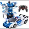 Diaľkovo ovládané transformátorové auto/robot – polícia | ROBOCAR