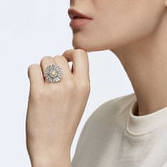 Swarovski Pôvabný prsteň s kryštálmi Eternal Flower 5534936 (Obvod 52 mm)