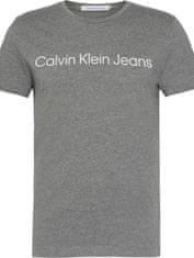 Calvin Klein Tričko CORE Institutional J30J322552 Sivé veľkosť M