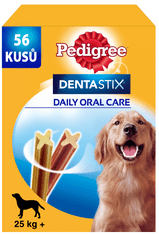Dentastix Daily Oral Care dentálne maškrty pre psy veľkých plemien 56 ks (8×270 g)