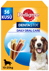 Dentastix Daily Oral Care dentálne maškrty pre psy stredných plemien 56 ks (1440 g)