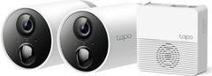 TP-LINK TP-Link Tapo C400S2 - Inteligentní bezdrátový bezpečnostní kamerový systém, FullHD 1080p, IP65, obousměrný zvuk