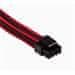 Corsair Premium Individually Sleeved EPS12V CPU cable, Type 4 (Generation 4), Červená/Čierna