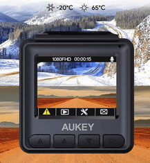 Aukey Kamera do auta DRA5 1080p FHD Dashcam