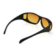 Sunmania Hnedé špecializované okuliare pre vodičov "Sideblock"