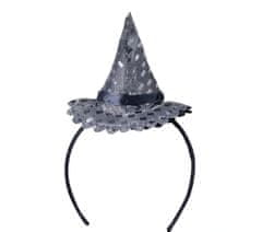 Guirca Čelenka sivý čarodejnícky klobúk