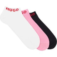 Hugo Boss 3 PACK - dámske ponožky HUGO 50502049-961 (Veľkosť 39-42)