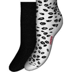 Hugo Boss 2 PACK - dámske ponožky HUGO 50510686-100 (Veľkosť 35-38)