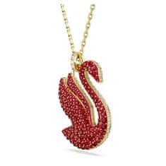 Swarovski Oslnivý pozlátený náhrdelník s Labutou Iconic Swan 5647871