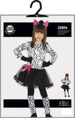 Guirca Kostým Zebra 7-9 rokov