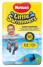 Huggies plienky Little Swimmers 2-3 (3-8 kg) 12 ks