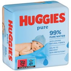 Huggies wipes PACK 2 x Pure Triplo 2x 168 ks