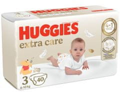 Huggies Extra Care č.3 - 40ks