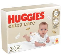 Huggies Extra Care č.3 -72 ks