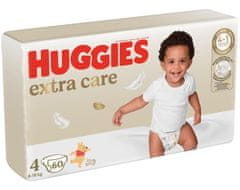 Huggies Extra Care č.4 - 60 ks