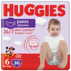 Huggies Pants Jumbo 6 (15-25 kg) 30 ks