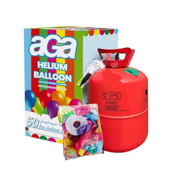 Aga4Kids Hélium do balónikov PARTY 50