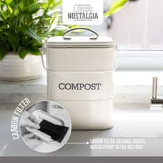 Kitchen Craft Náhradný uhlíkový filter pre kompostér Kitchen Craft Living Nostalgia 1 ks