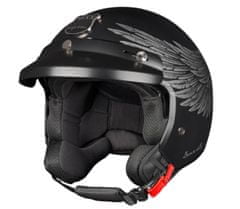 Nexx helma Y.10 Eagle Rider black grey MT vel. XL