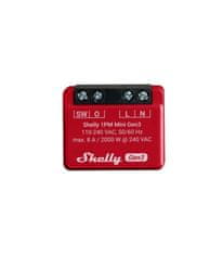 Shelly Shelly 1PM Mini Gen3 - spínací modul s meraním spotreby 1x 8A (WiFi, Bluetooth)