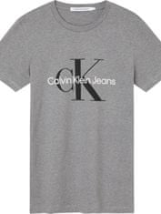 Calvin Klein Tričko CORE MONOLOGO J30J320935 Sivé veľkosť XL