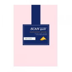 SCANquilt Prestieradlo JERSEY LYCRA svetlá ružová 60x120 cm