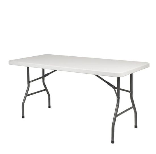 YOUR BRAND New York cateringový skladací stôl 183x76 cm - biely