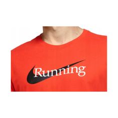 Nike Tričko výcvik červená M Swoosh