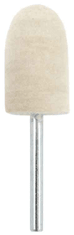 XLtools Leštiaci filc so stopkou 30 x 50 x 6 mm, kužeľ