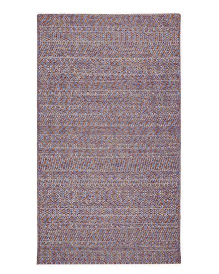 Devos Kusový koberec Terazza 21241 Multi/Blue/Red – na von aj na doma