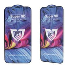 IZMAEL Ochranné sklo 9D Super pre Apple iPhone 15 Pro - Čierna KP29722