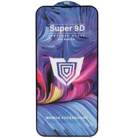 IZMAEL Ochranné sklo 9D Super pre Apple iPhone XR/iPhone 11/iPhone XS - Čierna KP29725