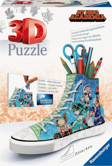 Ravensburger 3D puzzle Kecka My Hero Academia 112 dielikov
