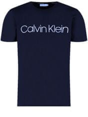 Calvin Klein Tričko Front Logo K10K104063 Modré veľkosť XS
