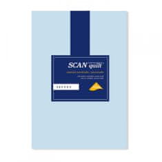 SCANquilt Prestieradlo JERSEY LYCRA svetlá modrá 60x120 cm