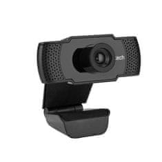 C-Tech Webkamera k PC s mikrofónom čierna C-TECH CAM-07HD 720P