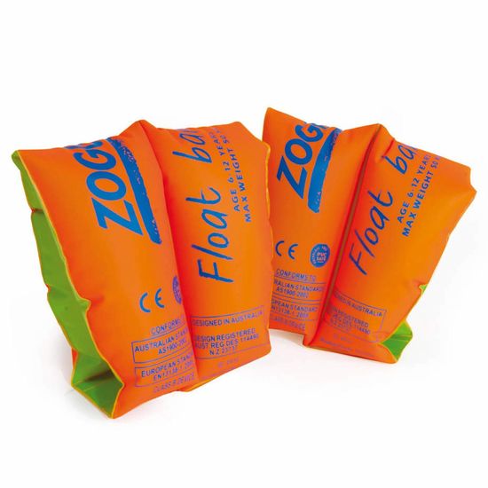 Zoggs Detské plavecké rukávky FLOAT BANDS 0-12 mesiacov/do 11 kg oranžová